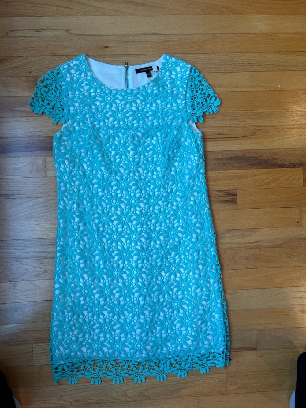 Cynthia Steffe Blue Eyelet Women’s Dress